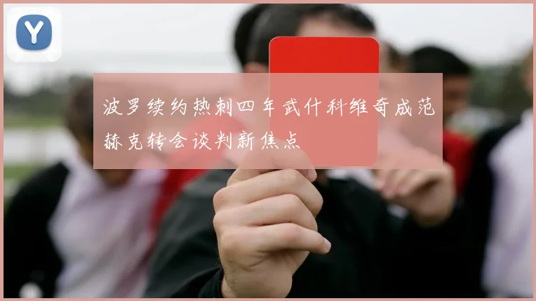 波罗续约热刺四年武什科维奇成范赫克转会谈判新焦点